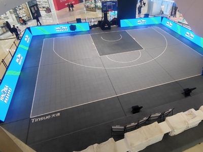 新項目室內 LED 球場屏安裝完成總結-蕙宇屏